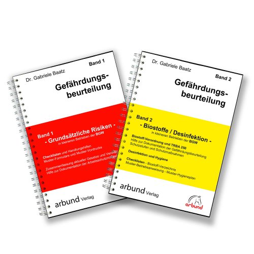 Bücherfächer arbund Verlag - Ihr Partner für die Dokumentation im Arbeitsschutz